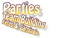 For parties, team building and fetes