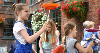 circus skills plates